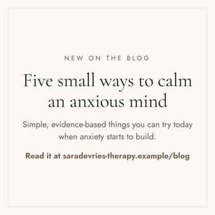 Instagram blog post