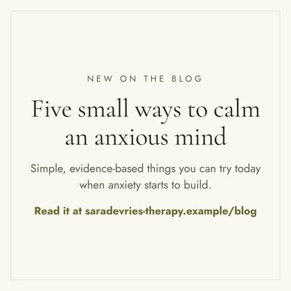 Instagram blog post