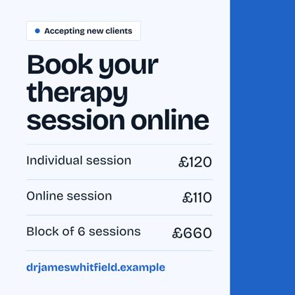 Instagram booking post